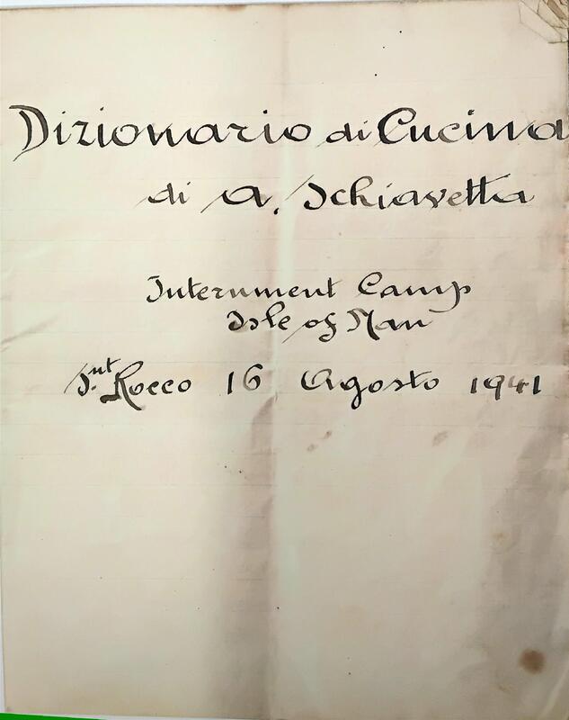 Dizionario di Cucina (cookery book)