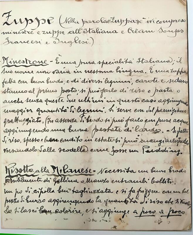 Dizionario di Cucina (cookery book)